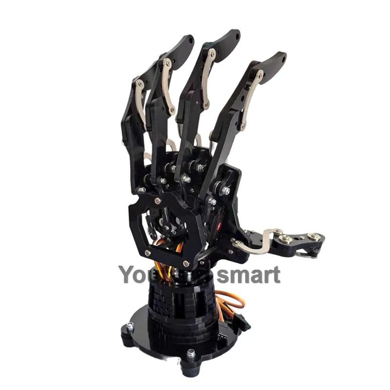 5 Dof Robot Hand with Base Humanoid Robotic Finger Bionic Assembled Mechanical Manipulator Claw for Arduino Programmable Robot - Image 10